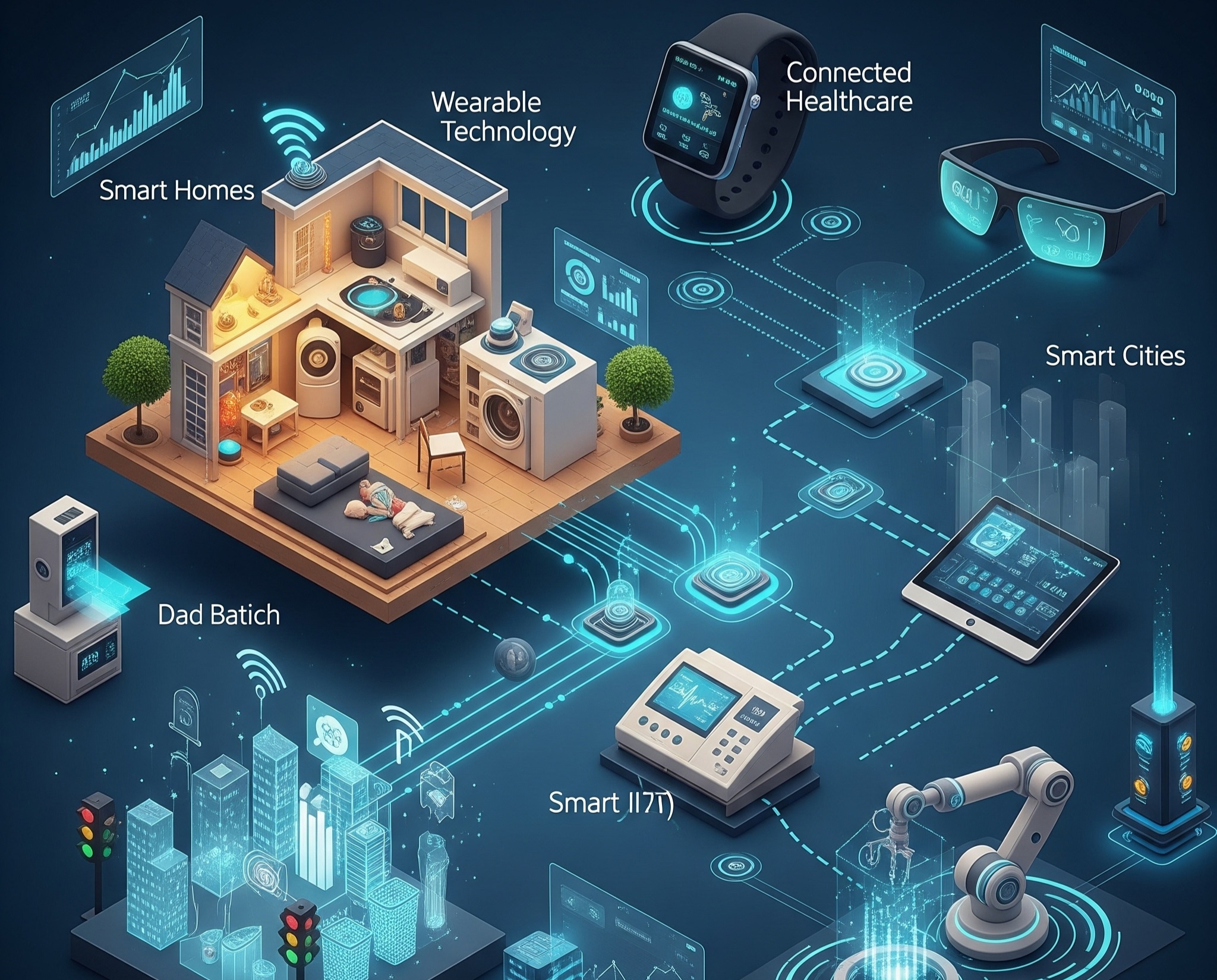 Ilustrasi tren IoT 2025