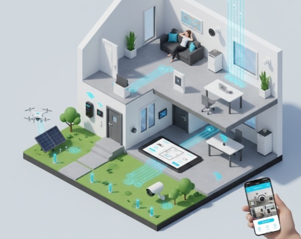 IoT Sistem Keamanan Rumah, Kendalikan Dan Pantau Rumah Real Time